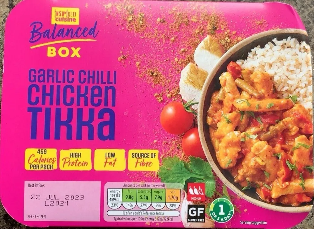 Garlic chilli chicken tikka