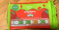 Strawberry flavour jelly