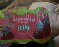 Strawberry flavour jelly