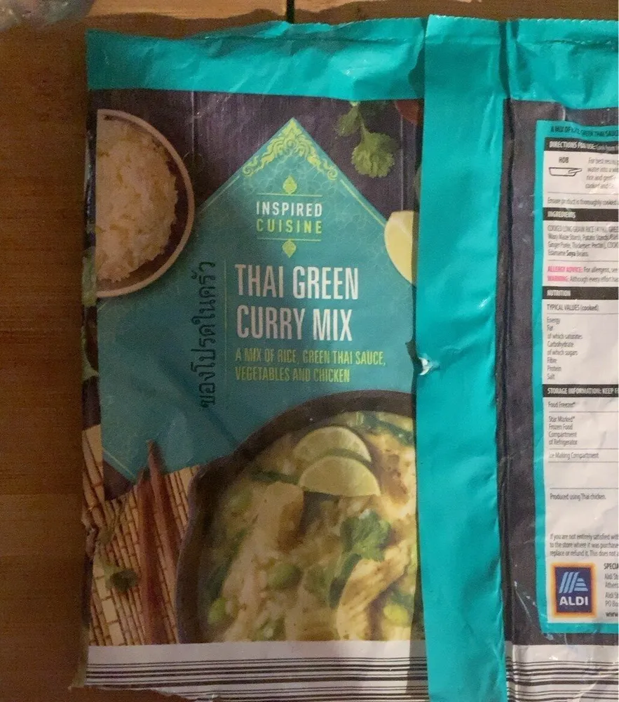 Thai green curry mix