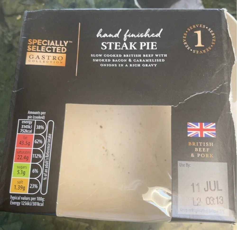 Steak pie