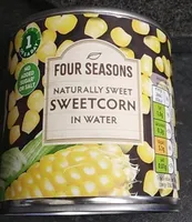 Naturally sweet sweetcorn in water