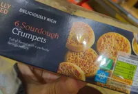 6 Sourdough Crumpets