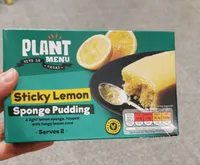 Sticky lemon sponge pudding