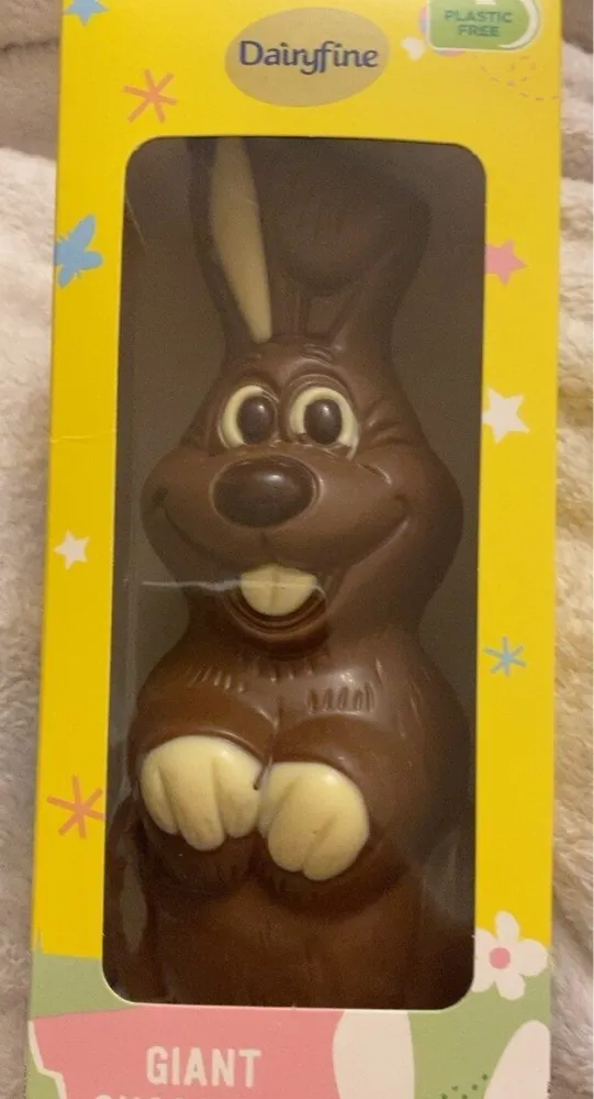 GIANT CHOCOLATE BUNNY