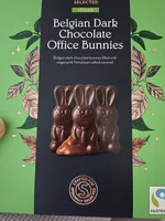 Belgian Dark Chocolate Office Bunnies