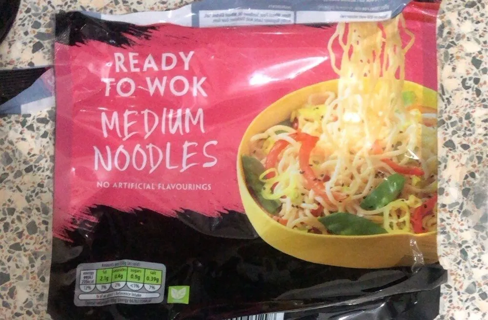 Medium noodles
