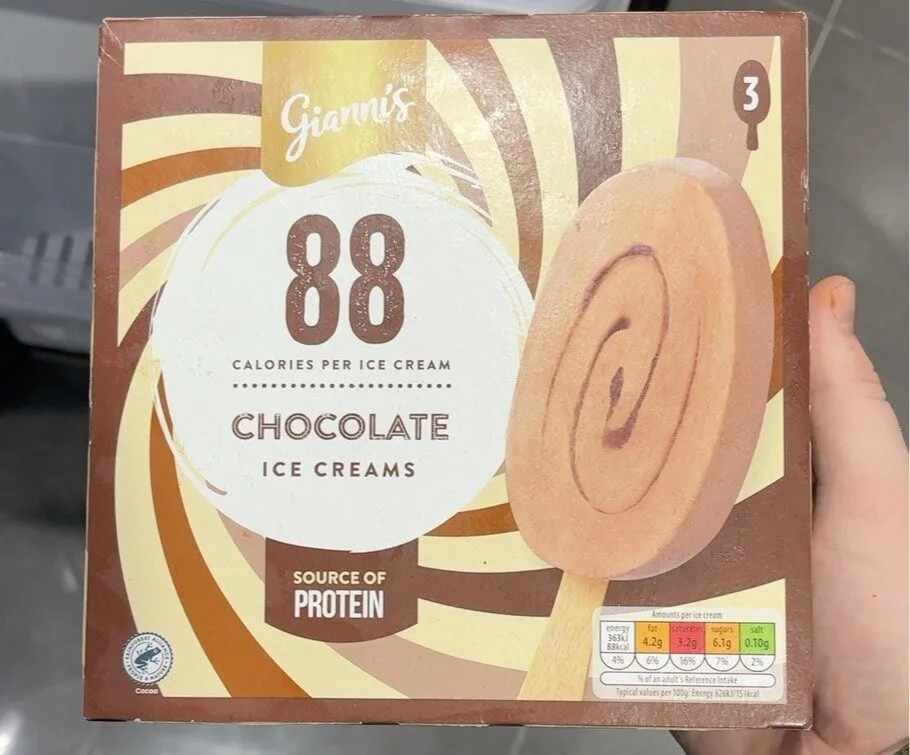 Gianni’s Chocolate Ice Creams