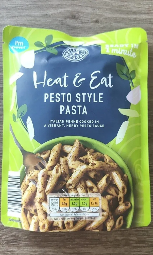 Pesto pasta style