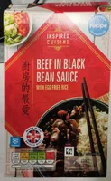 Beef in black bean sauce