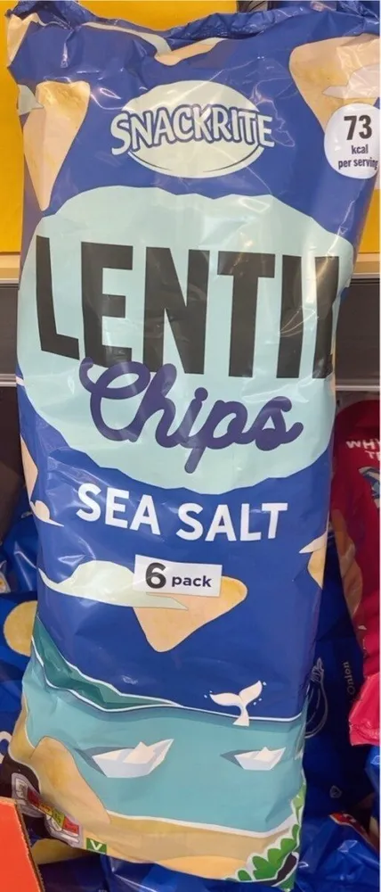 Lentil Chips Sea Salt