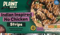 Indian inspired no chicken strips