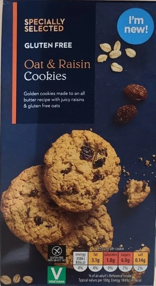 Oat and Raisin Cookies