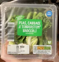 Peas Cabbage and Tenderstem Broccoli