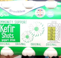 Kefir shots yogurt drinj