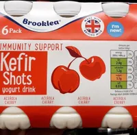 Kefir shots yogurt drink