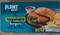 4 Vegetable Burgers