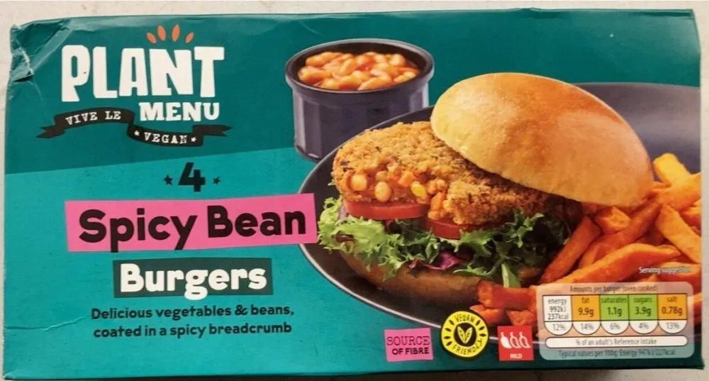 Spicy Bean Burger