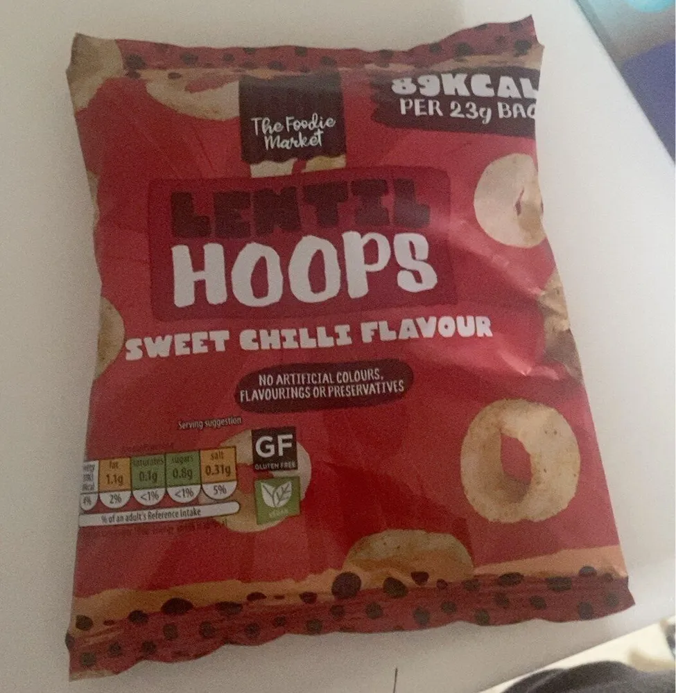 Lentil hoops