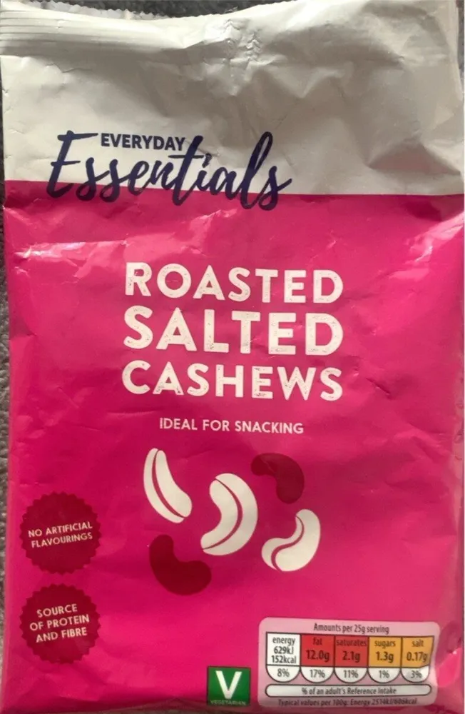 roasted salted cashews