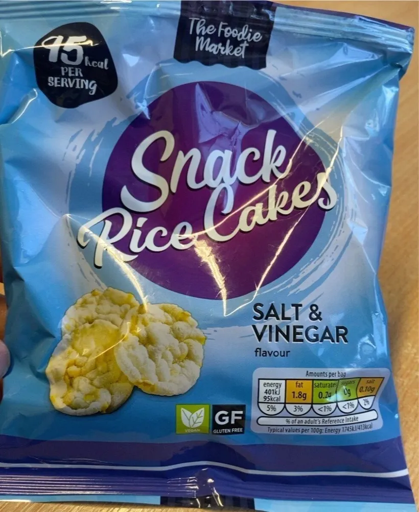 Rice cake salt and vinegar