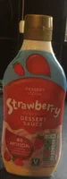 Strawberry flavour desert sauce