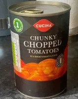 Chopped Tomatoes in a Rich Tomato Juice