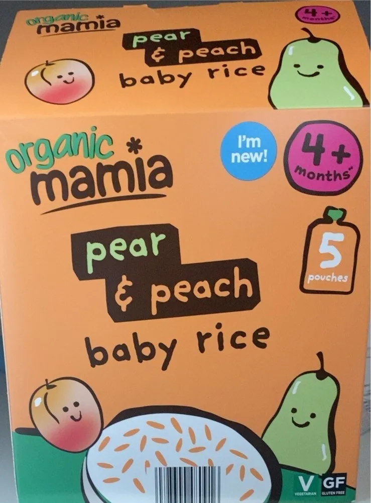 Organic Mamia (Pear & Peach)