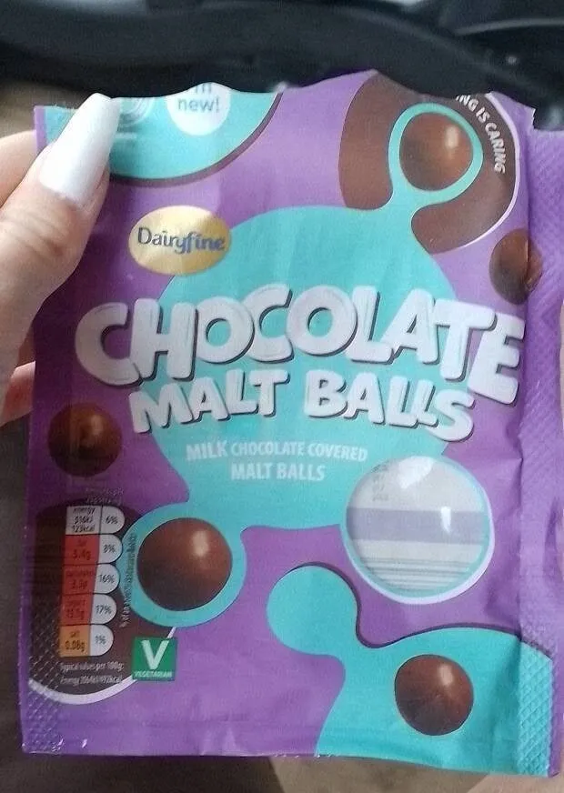 Choclate malt balls