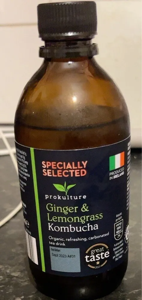 Ginger & Lemongrass Kombucha