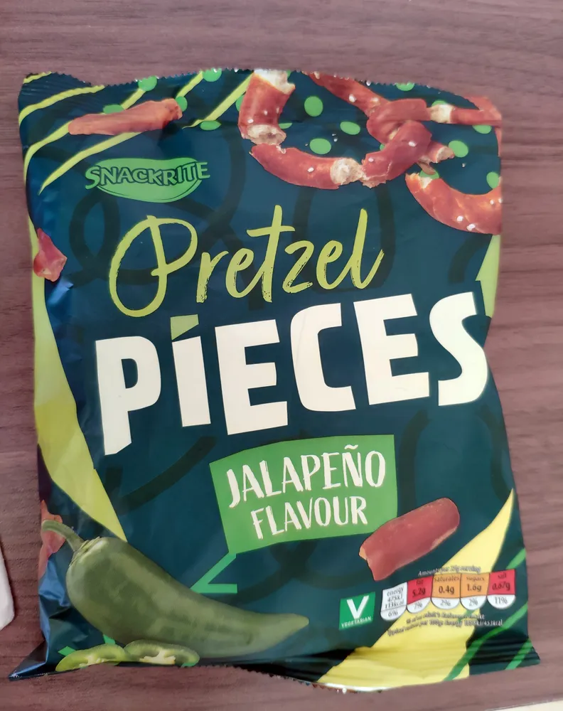 Pretzal pieces jalapeño flavour