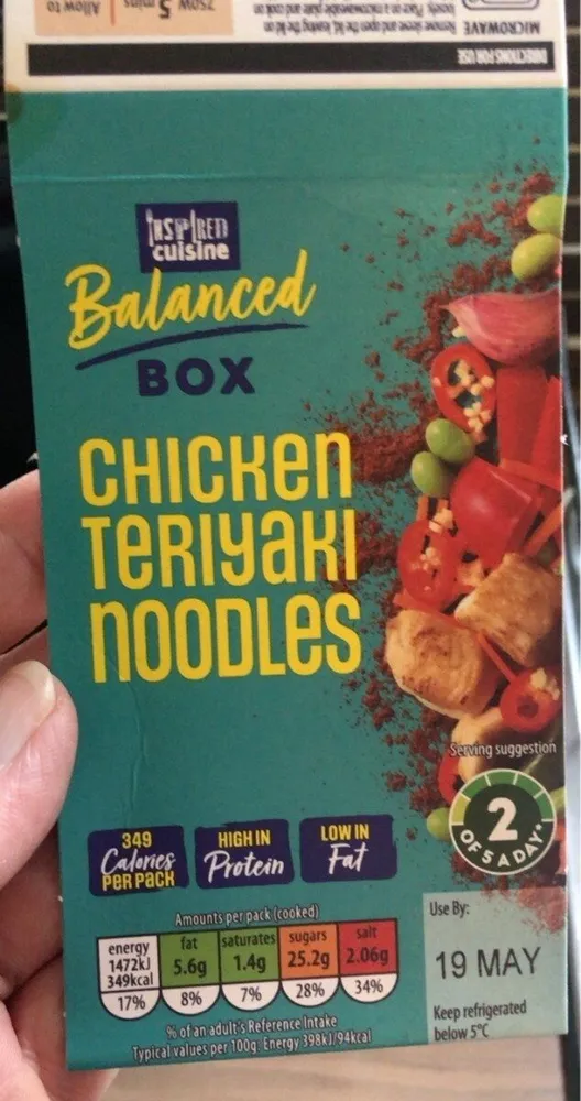 Chicken Teriyaki Noodes