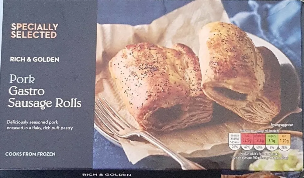Pork Gastro Sausage Rolls