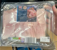 Finely sliced ham