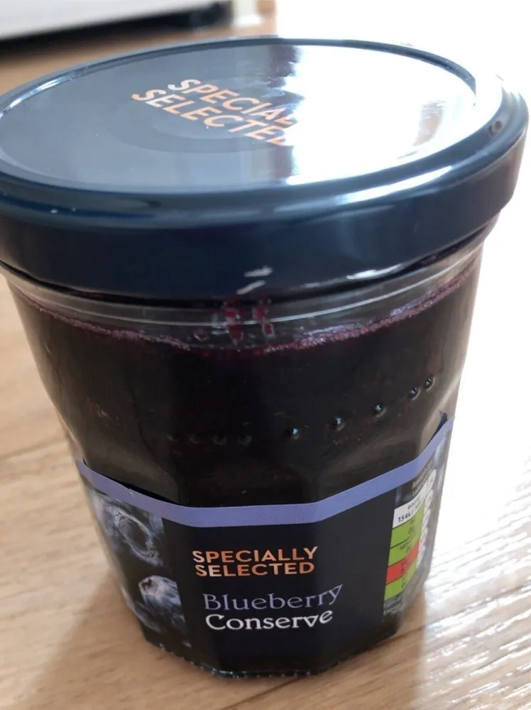 Blueberry conserve
