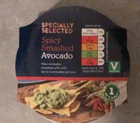 Spicy smashed avocado
