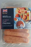 12 Sweet Chilli Chipolatas