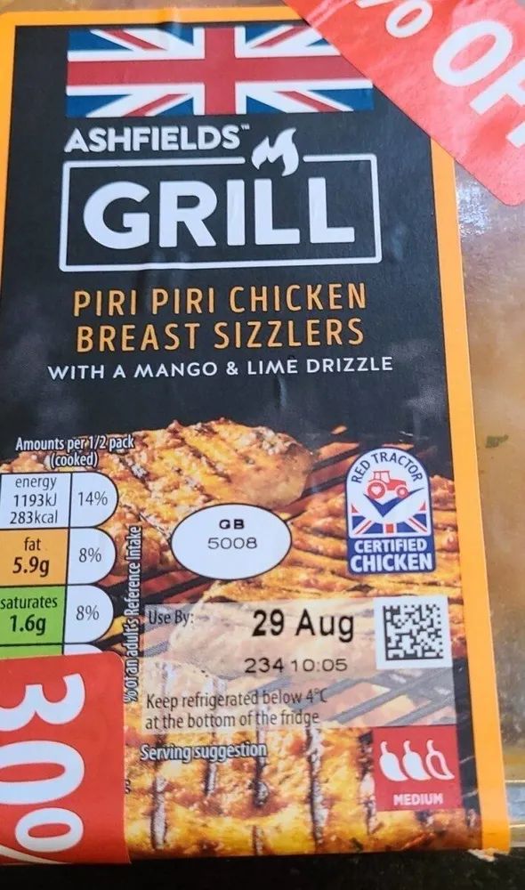 Ashfield peri chicken
