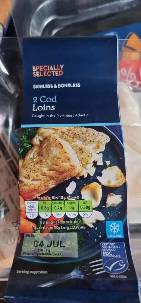 Cod loin