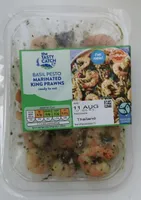 Basil Pesto Marinated King Prawns