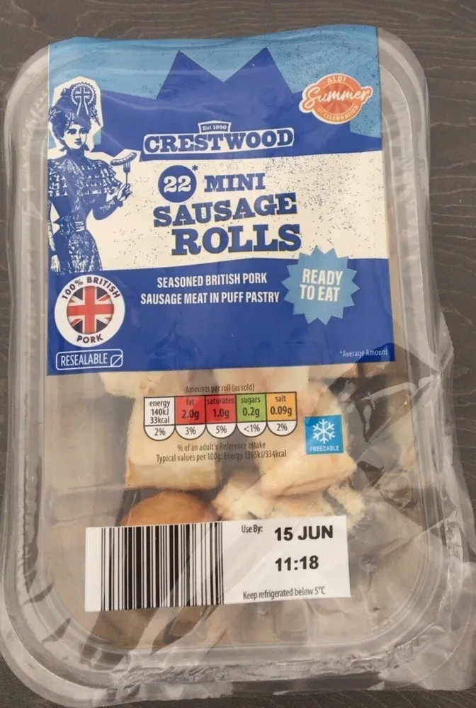 Mini sausage rolls