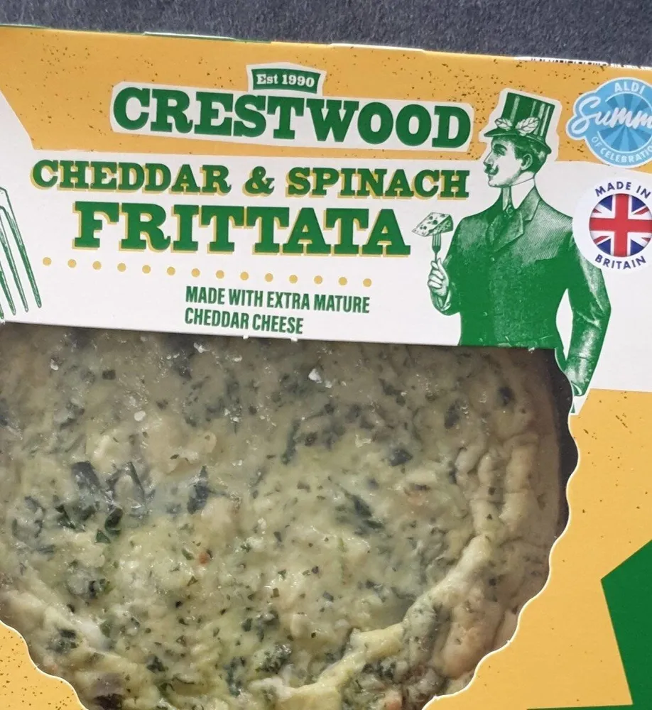 Cheddar and Spinach Frittata