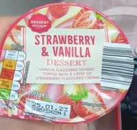 STRAWBERRY & VANILLA DESSERT