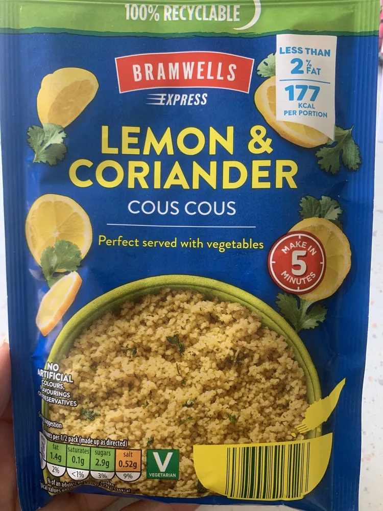 Lemon & Coriander Cous Cous