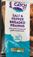 Salt and pepper breaded prawns