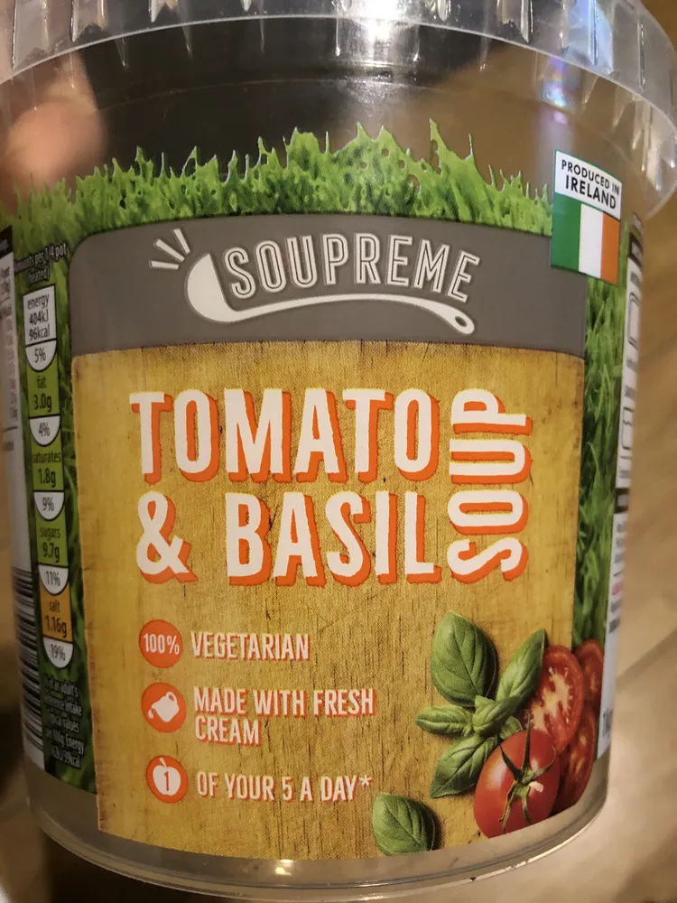 Soupreme Tomatoe & Basil Soup