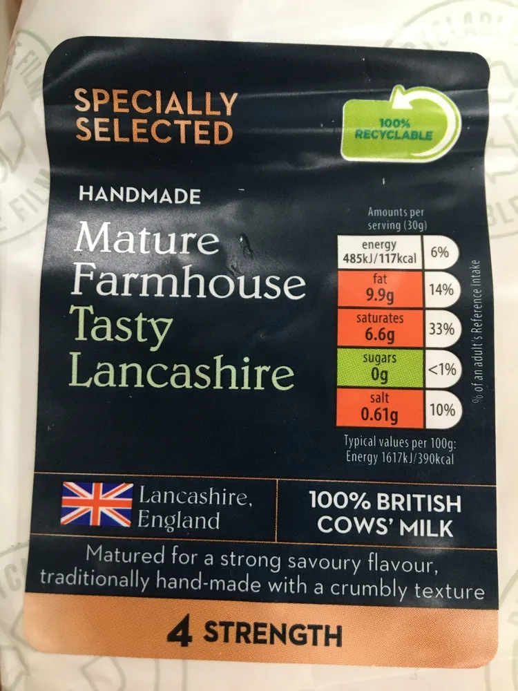 Mature farmhouse Tasty Lancashire