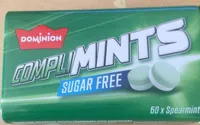 COMPLIMINTS SUGAR FREE 60 x Spearmint