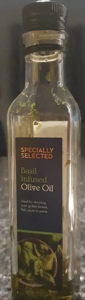 Basil infused olive oil