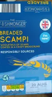 Breaded scampi
